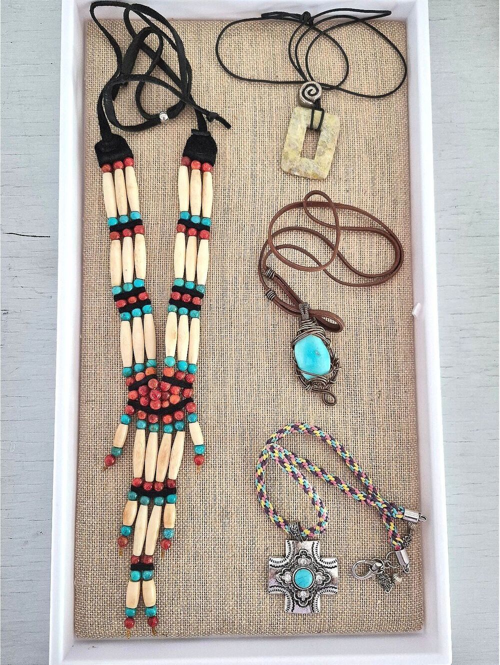 Vintage Southwestern Necklace Lot of 4